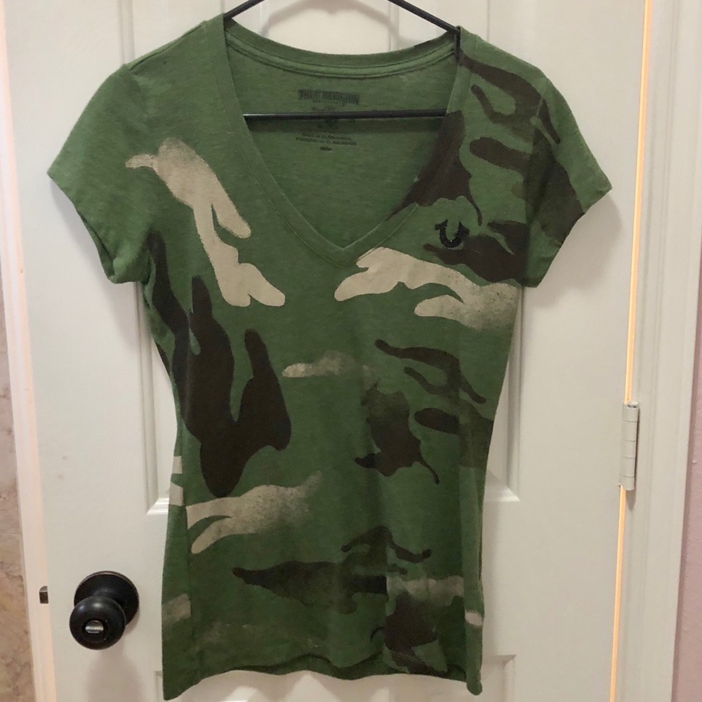 True Religion Camo Shirt